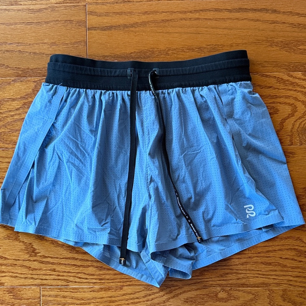 Bandit Running Women’s Blue split shorts XS